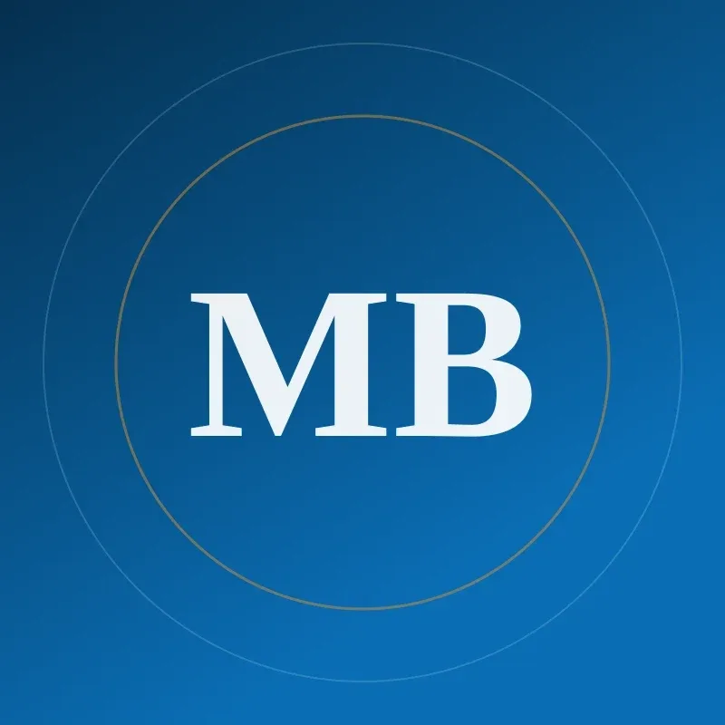 Initials standing in for a photograph of Mohamed Bakri